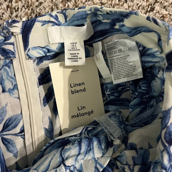 H&M linen set, XS - Picture 3 of 7